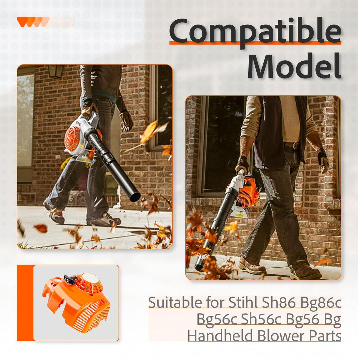 Dawnow recoil pull starter features high-strength rope return and wear resistance.