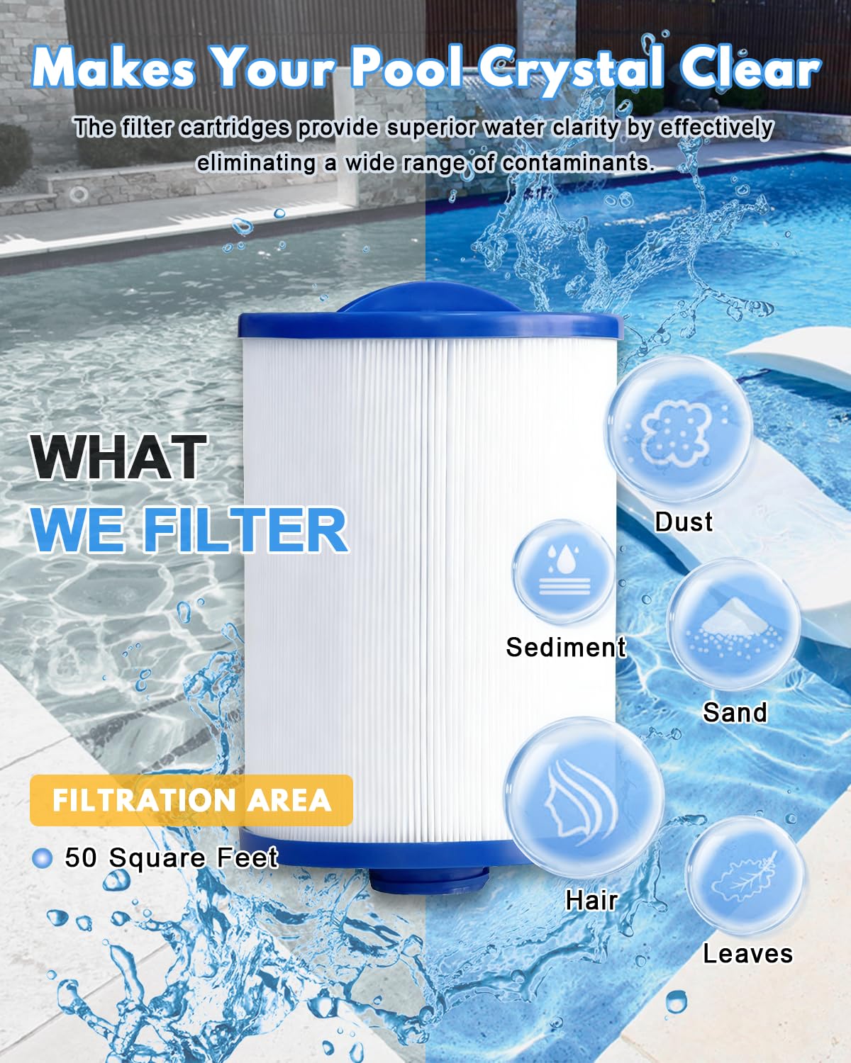 DAYEAR trilobal fabric close-up indicates enhanced stain capture and easy washing