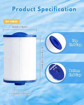 DAYEAR filter material close-up shows strong polyester weave and dirt absorption