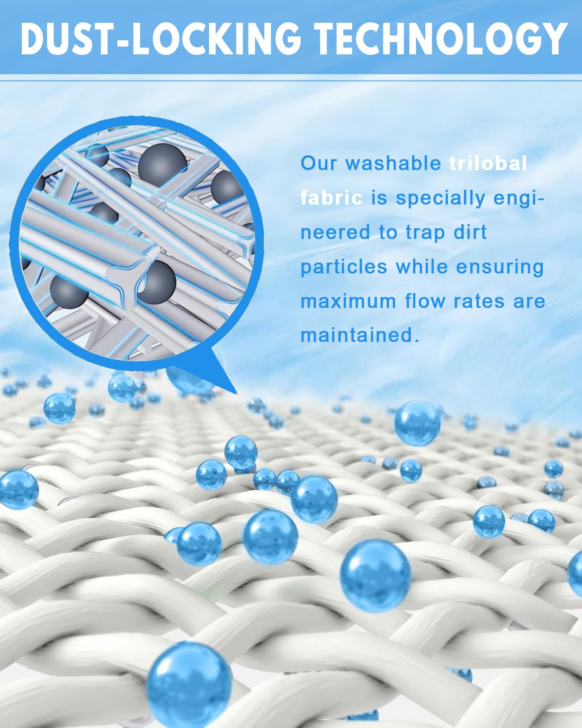 DAYEAR Filter removing sediment and rust for clearer ice bath water.