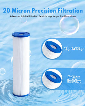 DAYEAR six-pack filtration keeps cold plunge setups running smoothly.