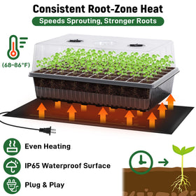 DazSpirit seed labels help you track varieties and growth stages.