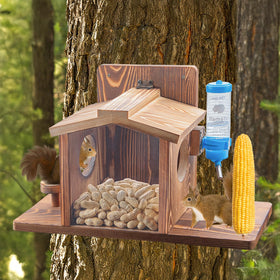 Dazuiniao Squirrel Feeder easy assembly with screwdriver included
