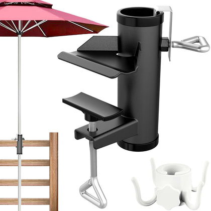 DBPBToU stainless steel umbrella clamp for durable deck mounting