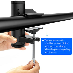 DBPBToU rail clamp installation is quick and tool-free