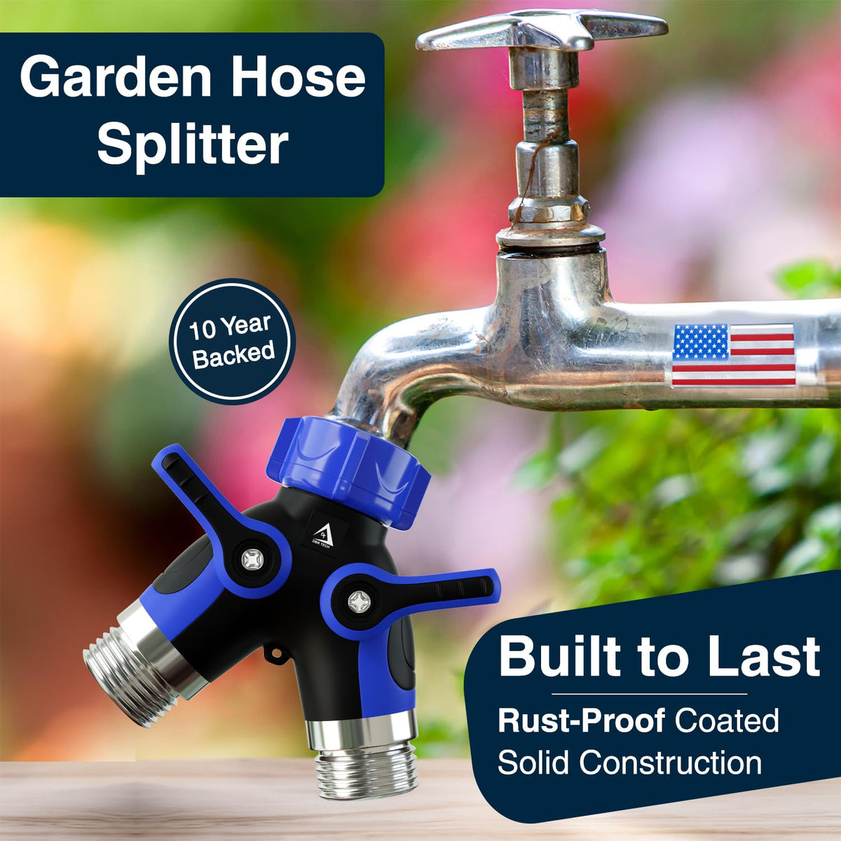DBR Tech dual valves provide independent control on each outlet