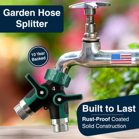 DBR Tech heavy-duty metal construction resists rust for outdoor use