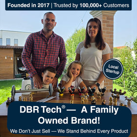 DBR Tech quick-install design attaches to spigots without tools