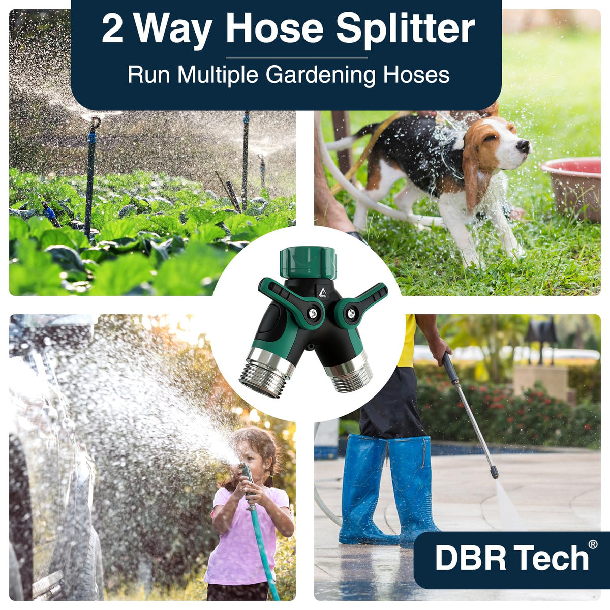 DBR Tech multipurpose outdoor solution for watering, cleaning, and patio tasks