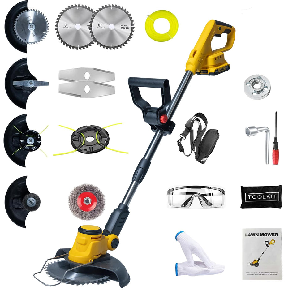 DBUOWM 4-in-1 weed wacker with Dewalt 20V compatibility; tool body only.