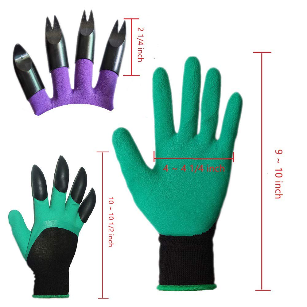 DCCPAA claw tips aid digging and planting with strong grip