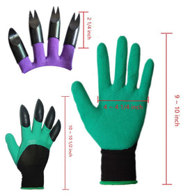 DCCPAA fingertip claws during digging action for faster planting