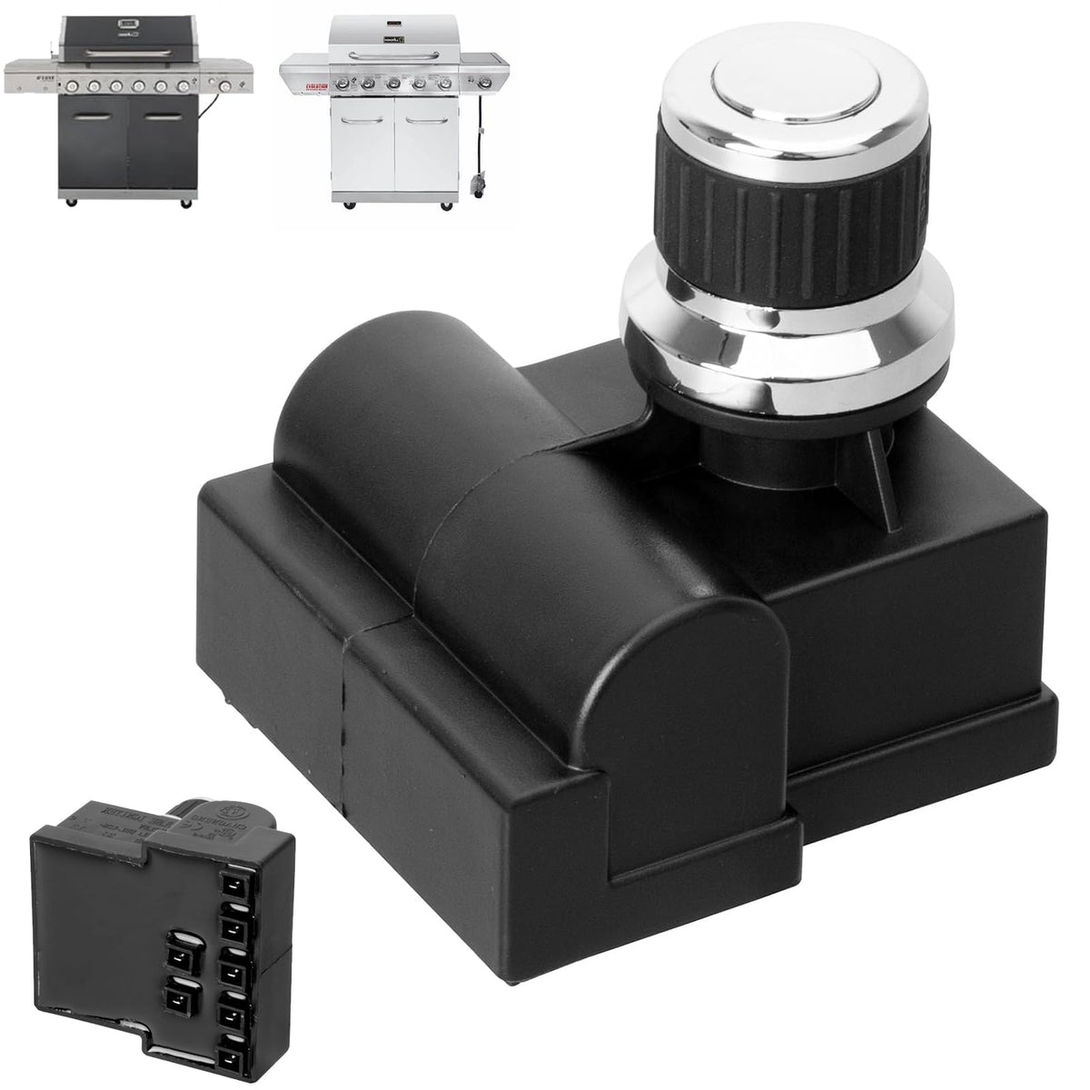 DcYourHome 7-outlet pulse igniter front view for Nexgrill boosts quick ignition