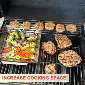 DcYourHome 7641 warming rack ideal for gatherings keeps food warm