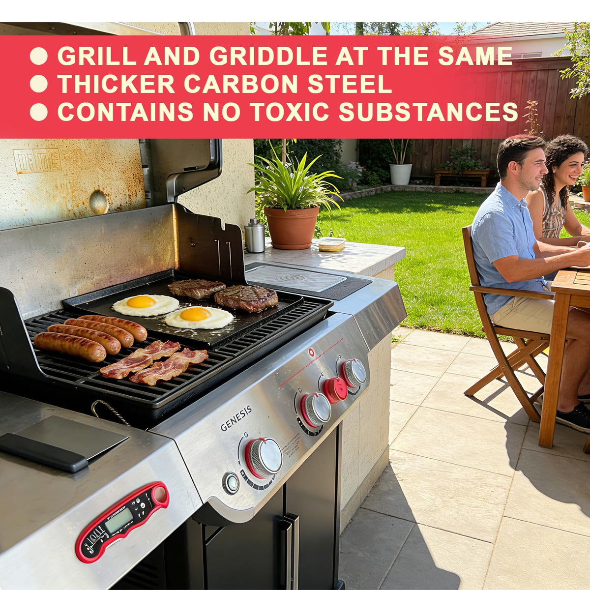 DcYourHome frame-kit quick-change enabling fast setup on Weber grills