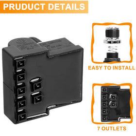 DcYourHome AA battery compartment image emphasizes simple power source for ignition