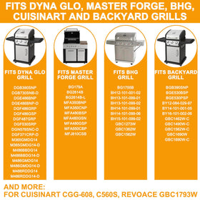 DcYourHome thermometer compatible with Dyna Glo and Master Forge grills.