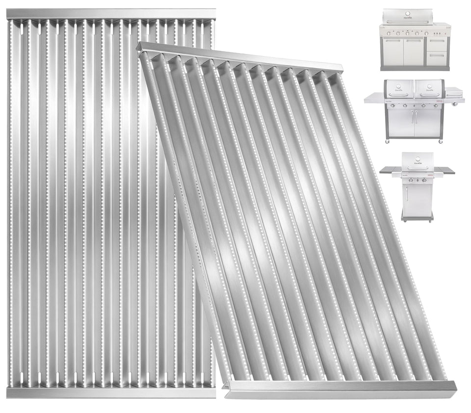 DcYourHome G362-2100-W1 emitter plate front view for Char-Broil grills, even heat