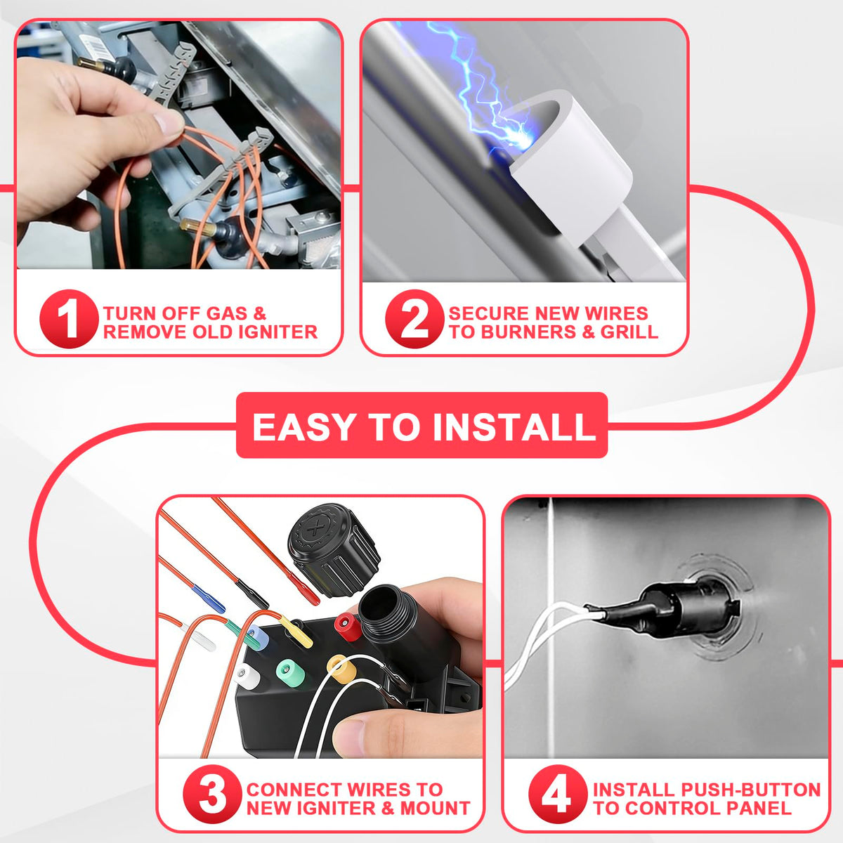 DcYourHome genesis-ii-e-330 igniter kit packaging ready for replacement