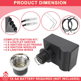 Durable heat-resistant components for reliable sparks in extreme conditions.
