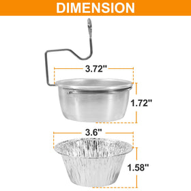 DcYourHome Kenmore grease tray replacement keeps drippings contained and tidy