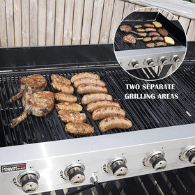 DcYourHome Outdoor Gourmet Pro Series fit supports consistent heat and efficiency.