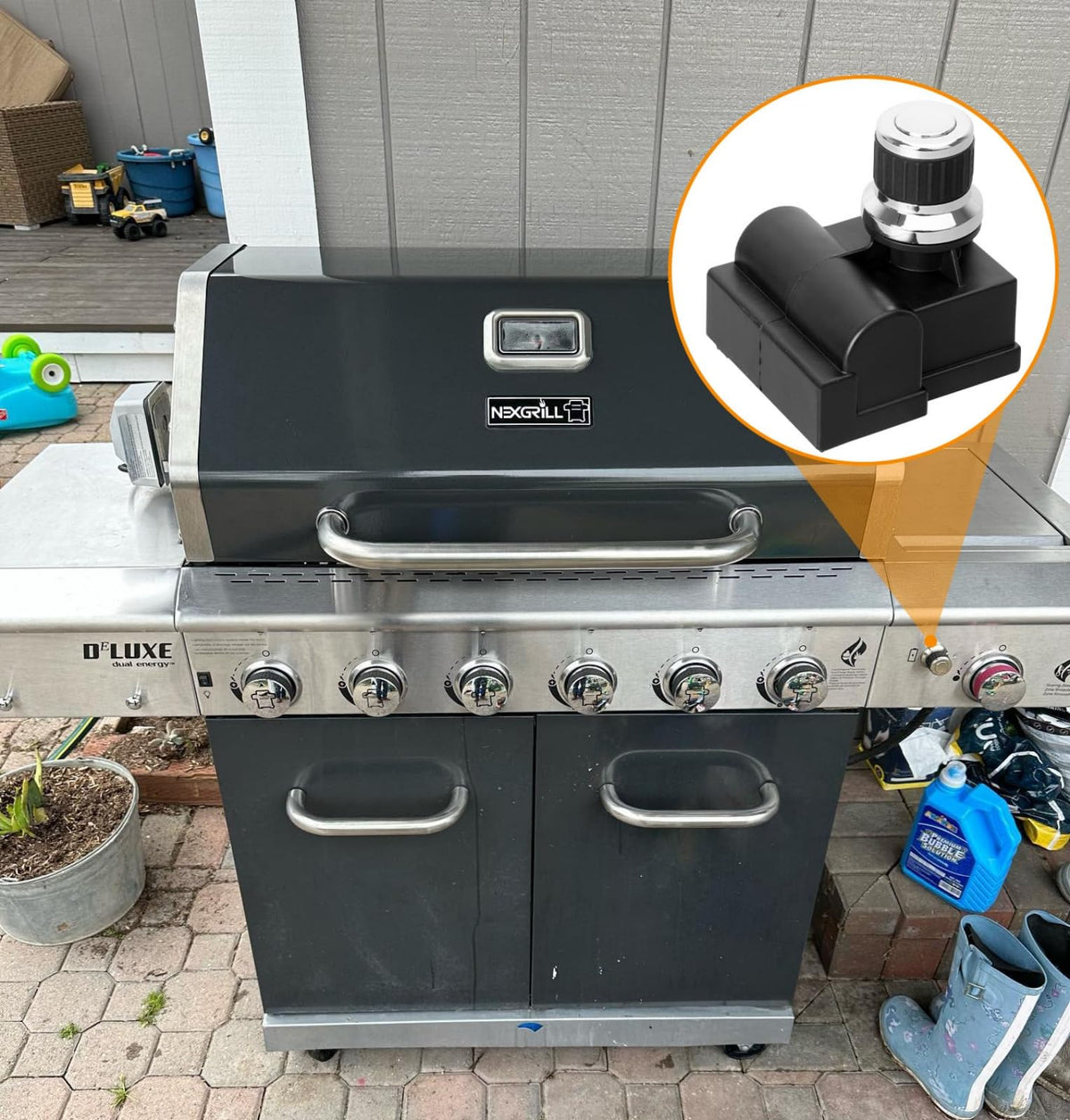 DcYourHome outdoor grill ignition-ready kit photo showcases reliable cooking experiences