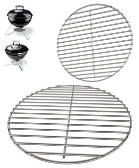 DcYourHome Round Grate Kit for Weber Smokey Joe delivers even heat distribution.