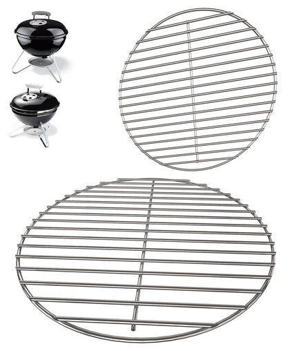 DcYourHome Round Grate Kit for Weber Smokey Joe delivers even heat distribution.