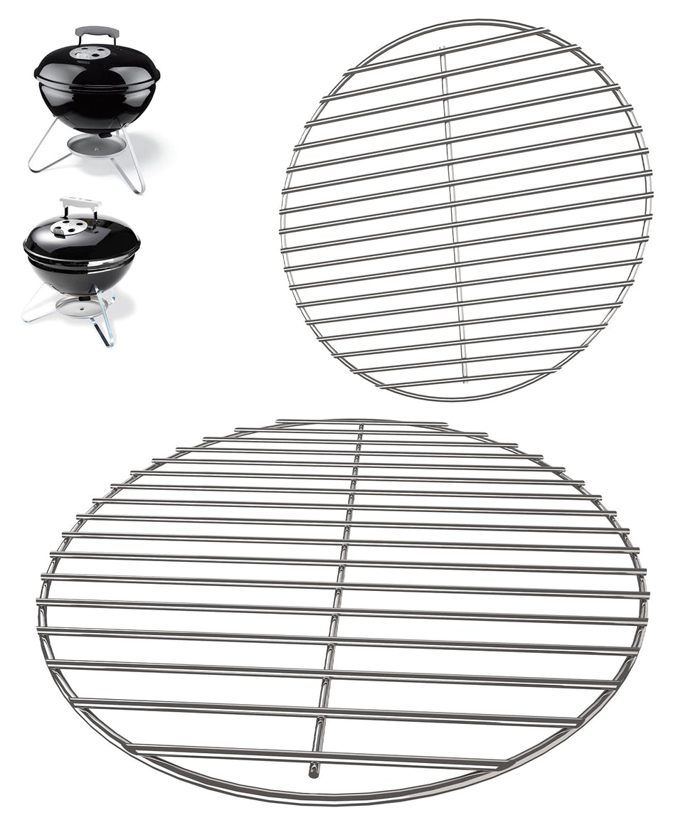 DcYourHome Round Grate Kit for Weber Smokey Joe delivers even heat distribution.