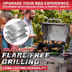 DcYourHome triad of plates enabling seamless Char-Broil infrared grill upgrades.