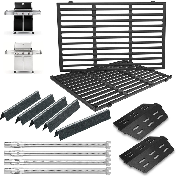 DcYourHome flavorizer bars 17.5-inch for Weber Genesis deliver even heat