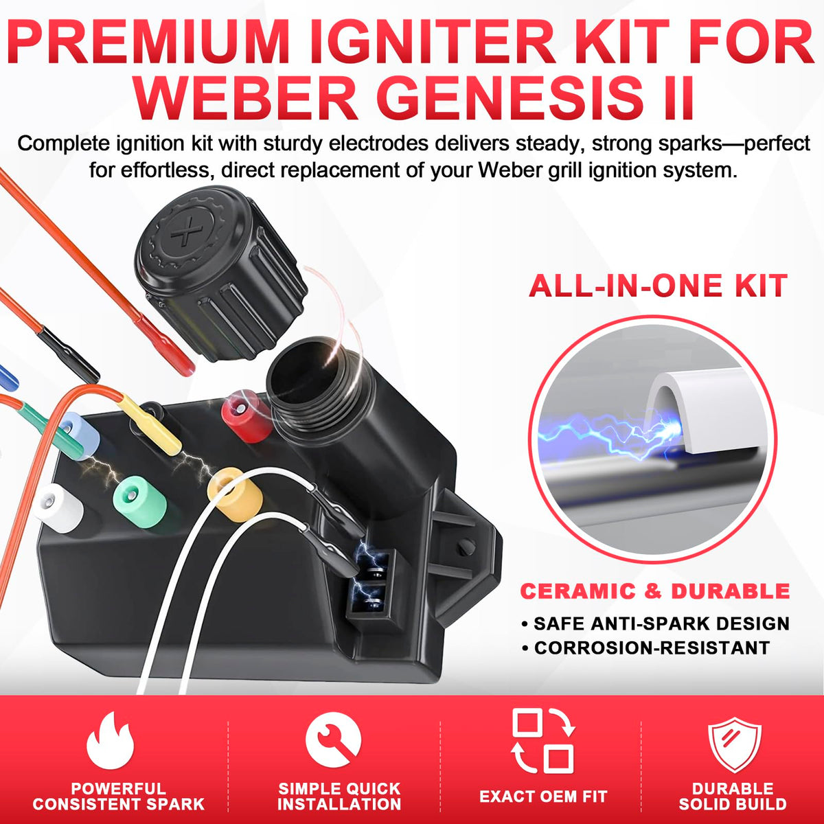 DcYourHome ignition module with six outlets demonstrates robust Weber compatibility