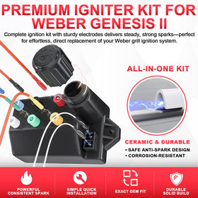 DcYourHome ignition module with six outlets demonstrates robust Weber compatibility