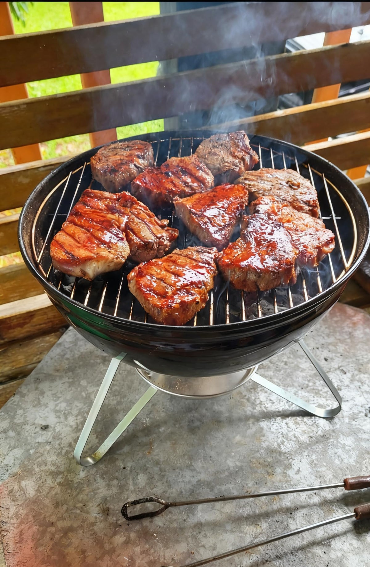 DcYourHome Weber Smokey Joe accessories pack keeps grilling ready.