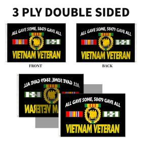 DDJEFYAO flag brass grommets for secure mounting.