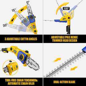 DDKUN automatic chain oiling keeps cutting smooth and consistent