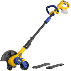 DDKUN cordless lawn edger with Dewalt 20V battery for flexible edging