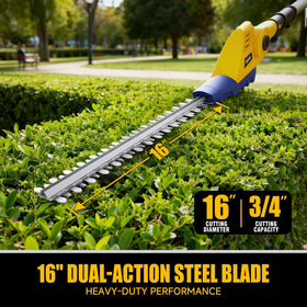 DDKUN extended telescopic pole reaching high branches
