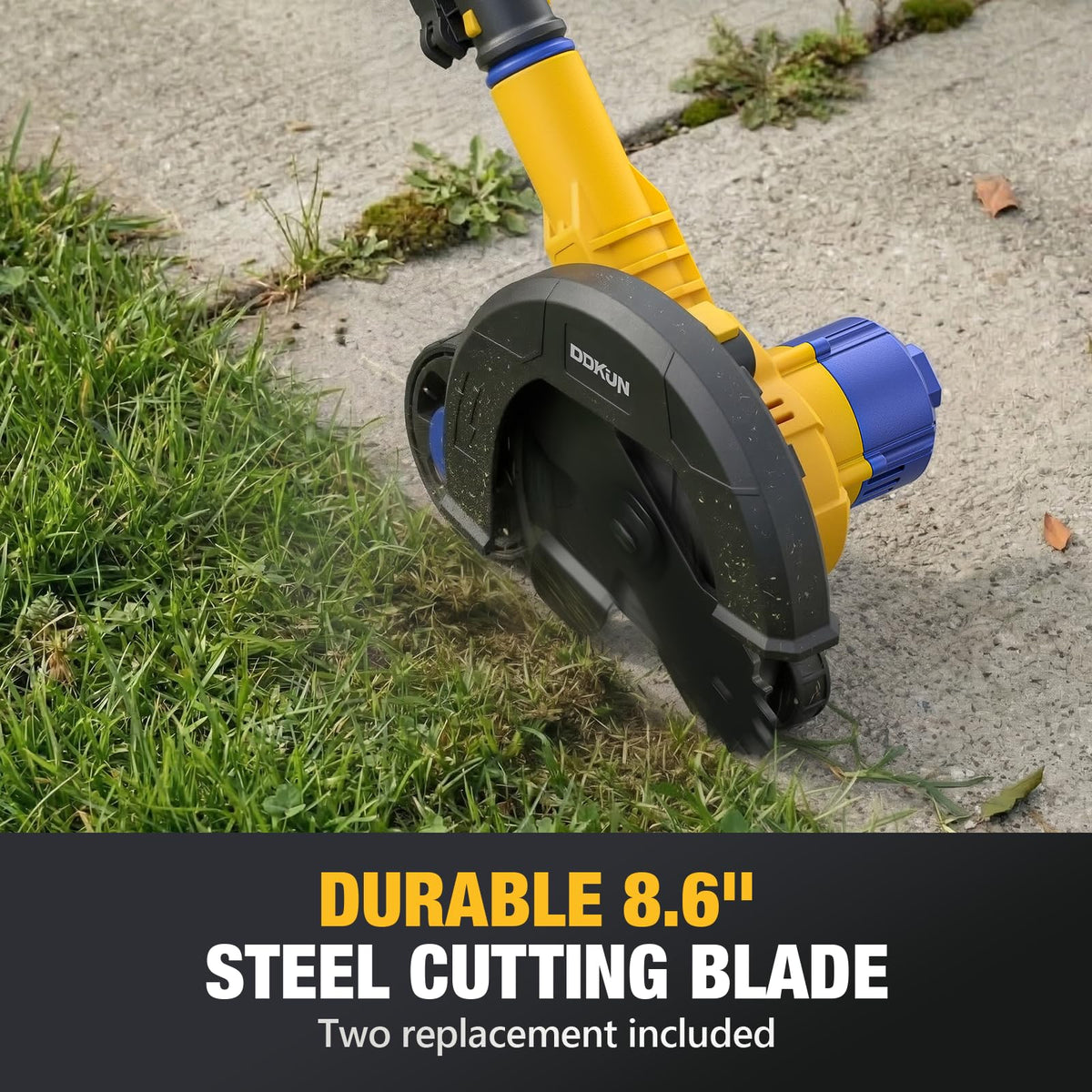 DDKUN edger shows 3-depth settings for precise edging