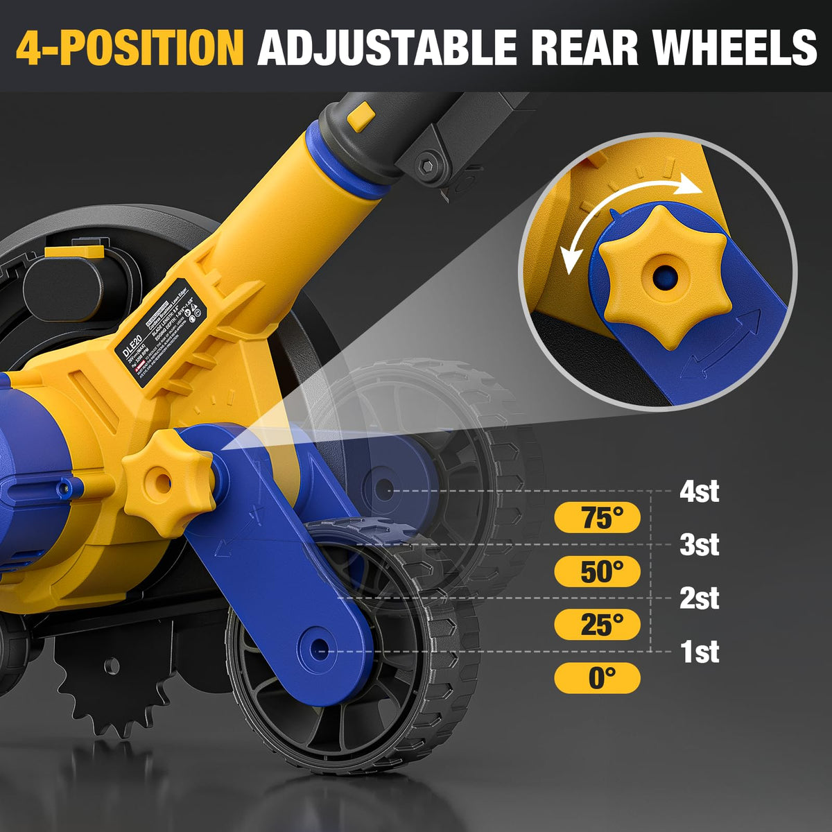 DDKUN 8.6-inch steel blade delivers durable, precise edging