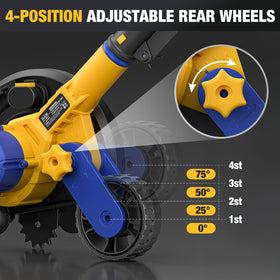 DDKUN 8.6-inch steel blade delivers durable, precise edging