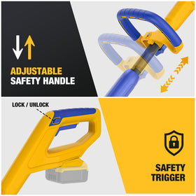 DDKUN lightweight and compact design for easy maneuvering