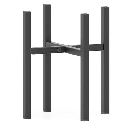 DDPow plant stand adjustable 10-16 inches for secure pot fit.