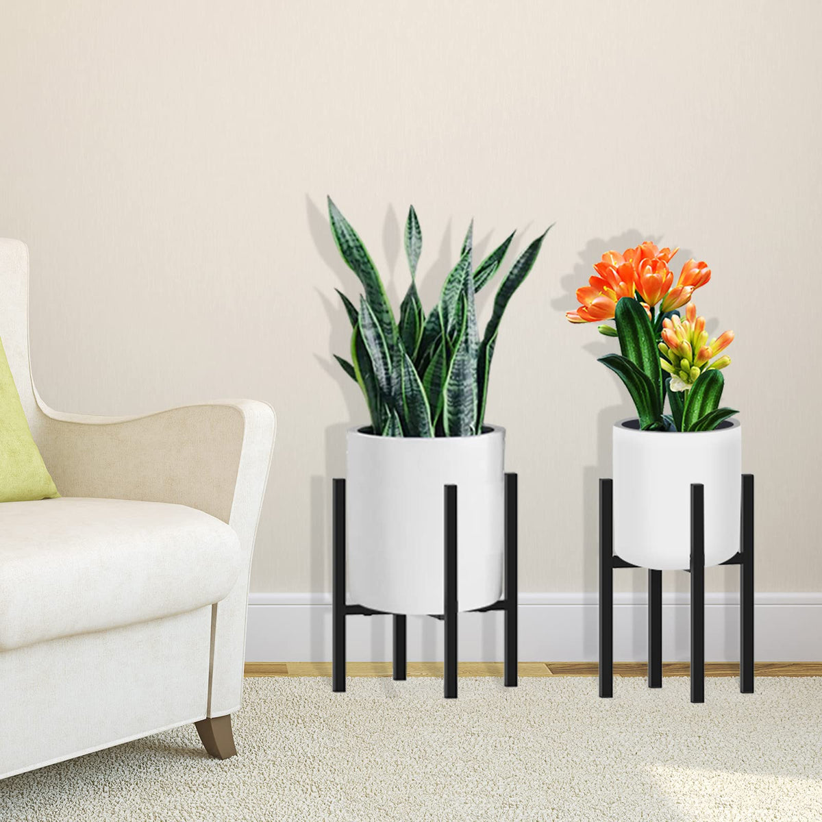 DDPow rubber feet protect floors and prevent wobble during use.