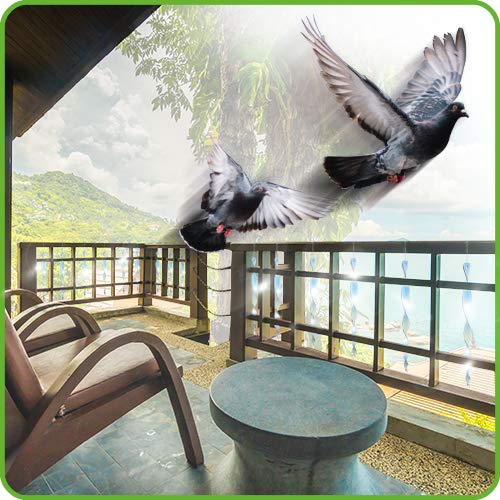 De-Bird durable acrylics stay vibrant season after season against weather.