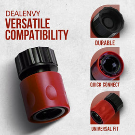 DealEnvy hose connection enables universal mower deck cleaning across brands.