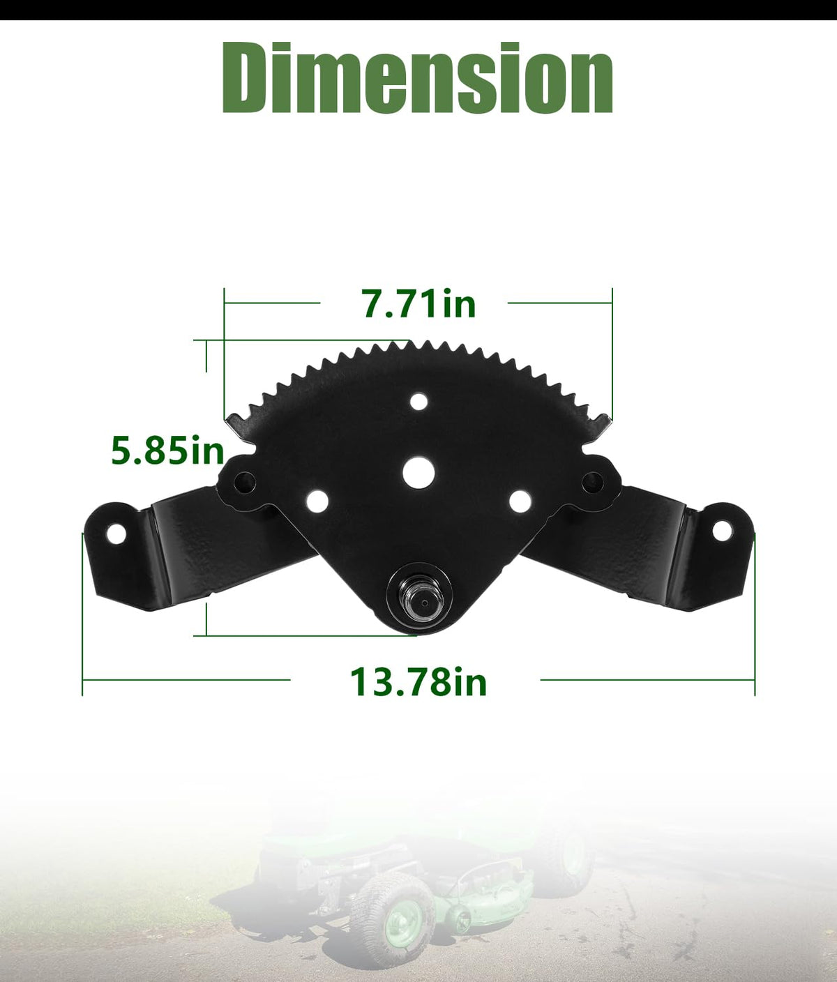 Deargooday AM136297 steering sector gear for John Deere X520 delivers solid steering reliability