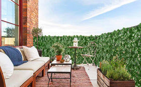 DearHouse artificial ivy fade-resistant leaves stay evergreen year-round.