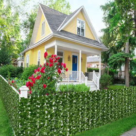 DearHouse artificial ivy outdoor-garden panel ready for quick installation.